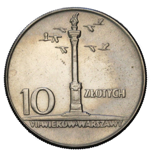 1965 - Polska - 10 zł - Kolumna Zygmunta