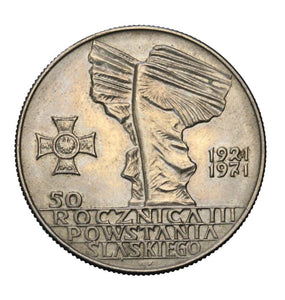 1971 - Polska - 10 zł - 50 Rocznica III Powstania Śląskiego