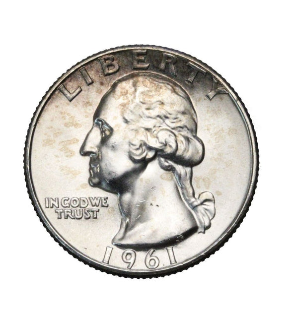 1961 - USA - 1/4 Dolara - Washington Quarter Dollar