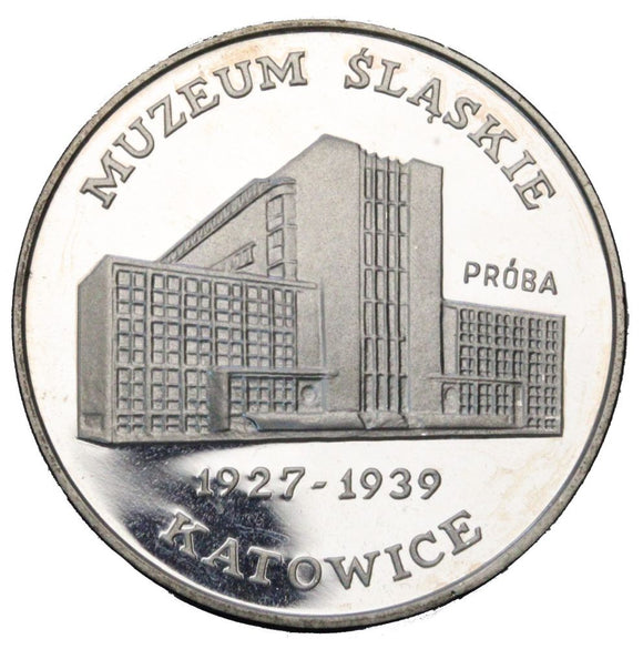 1987 - Polska - 1000 zł - Muzeum Śląskie - Katowice - próba