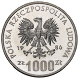 1986 - Polska - 1000 zł - Narodowy Czyn Pomocy Szkole - próba