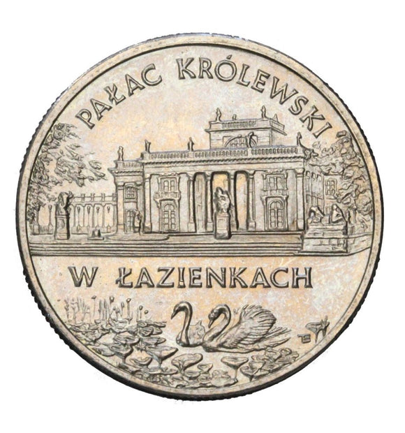 1995 - Polska - 2 zł - Pałac Królewski w Łazienkach