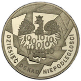 Medal - Dziesięć Dekad Niepodległości