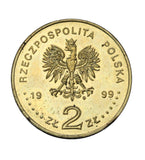 1999 - Polska - 2 zł - 150 Rocznica Śmierci Fryderyka Chopina