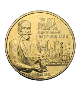 2003 - Polska - 2 zł - 150-lecie Narodzin Przemysłu Naftowego i Gazowniczego