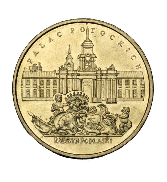 1999 - Polska - 2 zł - Pałac Potockich