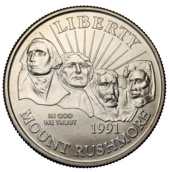 1991 - USA - 1/2 Dolara - Góra Rushmore