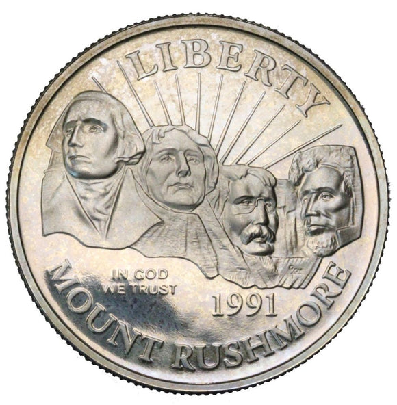 1991 - USA - 1/2 Dolara - Góra Rushmore