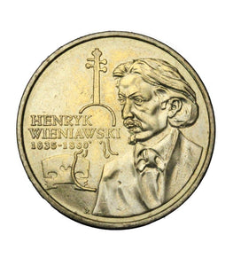 2001 - Polska - 2 zł - Henryk Wieniawski