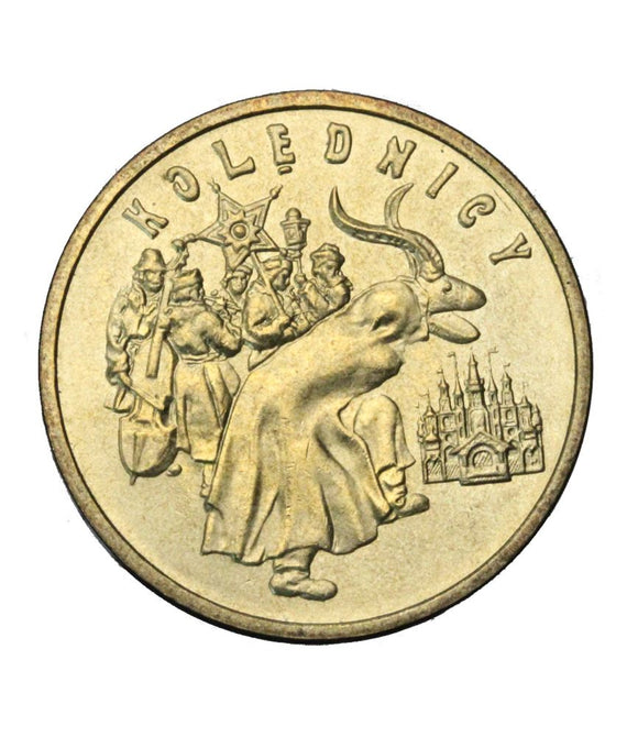 2001 - Polska - 2 zł - Kolędnicy