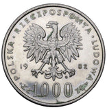 1982 - Polska - 1000 zł - Jan Paweł II