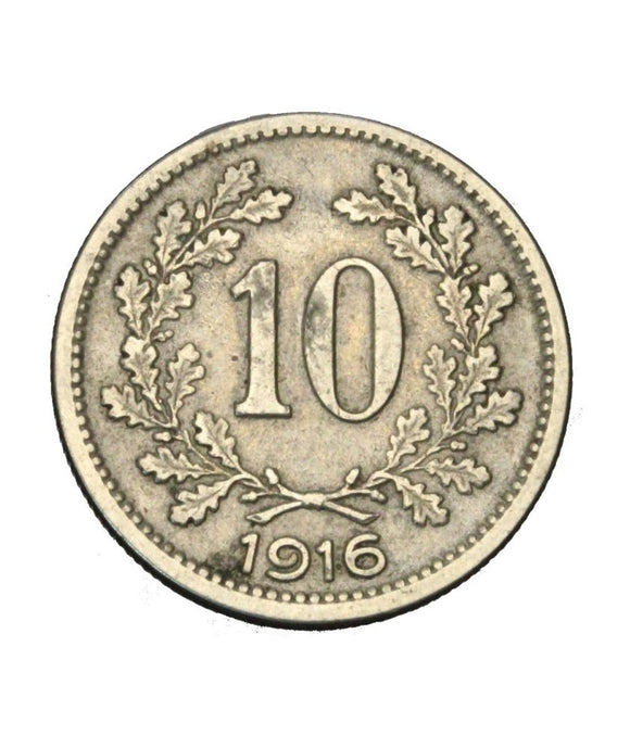 1916 - Austria - 10 Heller