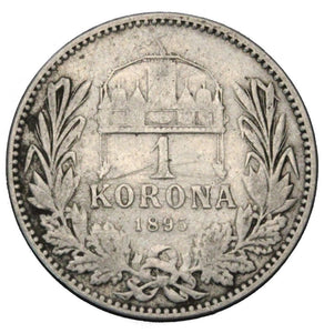 1895 - Węgry - 1 Korona