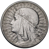 1932 - Polska - 10 zł - Polonia (Głowa Kobiety)