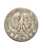 1934 - Polska - 2 zł - Polonia (Głowa Kobiety)