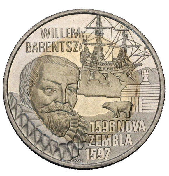 1996 - Holandia - 10 Euro - Willem Barentsz