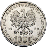 1982 - Polska - 1000 zł - Jan Paweł II