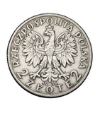 1934 - Polska - 2 zł - Polonia (Głowa Kobiety)