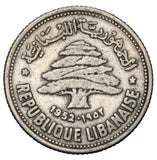 1952 - Liban - 50 Piastrów