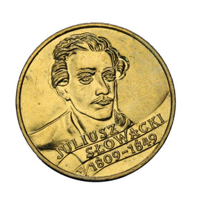 1999 - Polska - 2 zł - 150 Rocznica Śmierci Juliusza Słowackiego