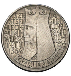 1964 - Polska - 10 zł - Kazimierz Wielki