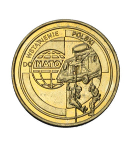 1999 - Polska - 2 zł - Wstąpienie Polski do NATO