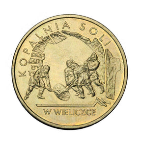 2001 - Polska - 2 zł - Kopalnia Soli w Wieliczce