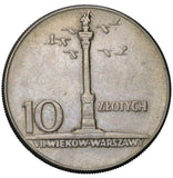 1965 - Polska - 10 zł - Kolumna Zygmunta