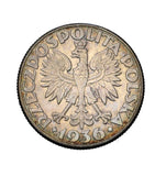 1936 - Polska - 2 zł - Żaglowiec