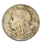 1933 - Polska - 5 zł - Polonia (Głowa Kobiety)