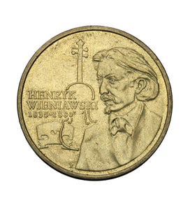 2001 - Polska - 2 zł - Henryk Wieniawski