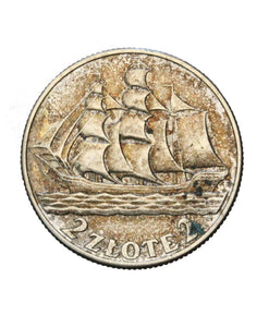 1936 - Polska - 2 zł - Żaglowiec