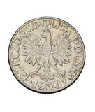 1936 - Polska - 2 zł - Żaglowiec