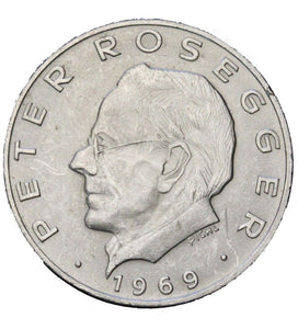 1969 - Austria - 25 Szylingów - Peter Rosegger