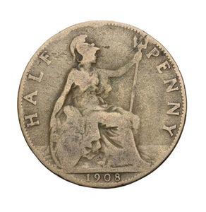 1908 - Wielka Brytania - 1/2 Pensa