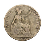 1908 - Wielka Brytania - 1/2 Pensa