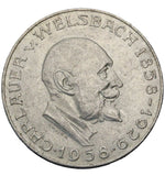 1958 - Austria - 25 Szylingów - Auer von Welsbach