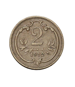 1912 - Austria - 2 Heller