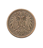 1911 - Austria - 2 Heller