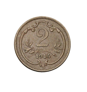 1914 - Austria - 2 Heller
