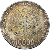 1987 - Polska - 10000 zł - Jan Paweł II