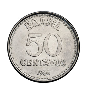 1986 - Brazylia - 50 Centavos