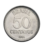 1986 - Brazylia - 50 Centavos