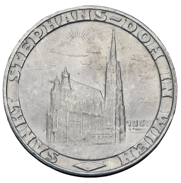 1950 - Austria - Żeton - 1 Grosz Stefana