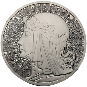 1 uncja - Polska - Głowa kobiety (Jadwiga)