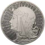 1 uncja - Polska - Głowa kobiety (Jadwiga)