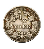1907 - Niemcy - 1/2 Marki
