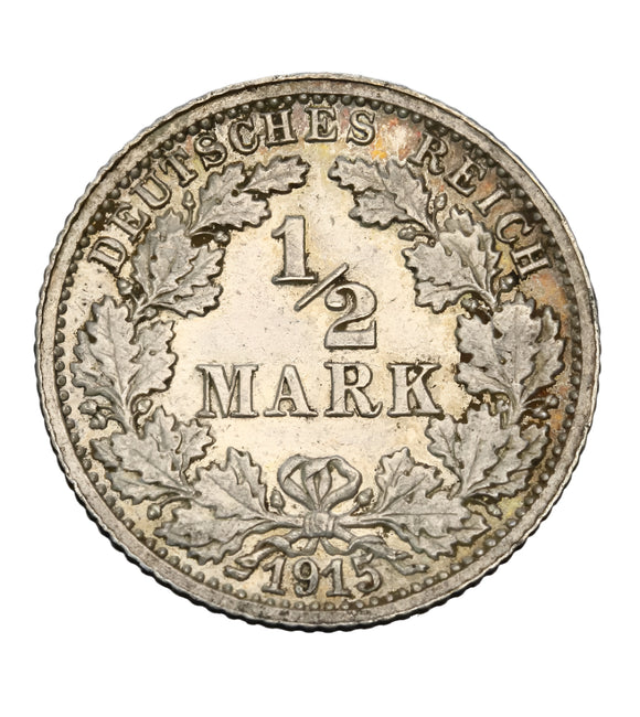 1915 - Niemcy - 1/2 Marki