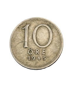 1945 - Szwecja - 10 Ore