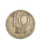 1945 - Szwecja - 10 Ore
